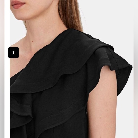 NWT  3.1 phillip lim womens drapey one shoulder blouse - Picture 11 of 11